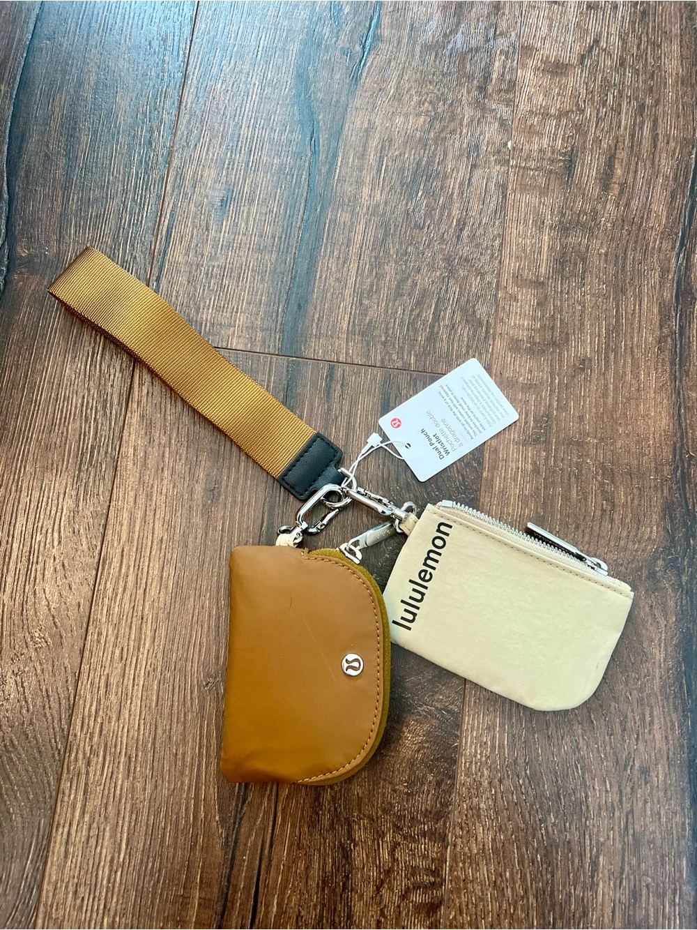Lululemon dual pouch wristlet